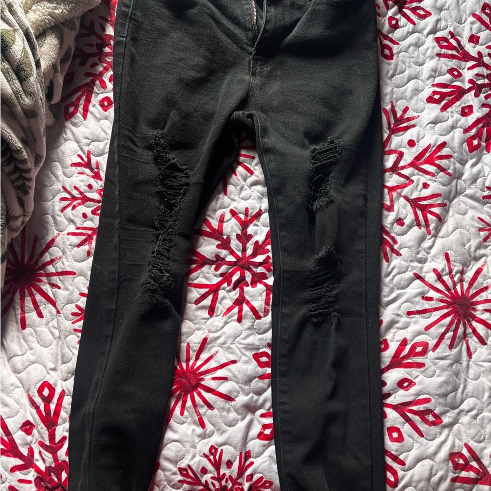 BAMBOO Black Denim Jeans